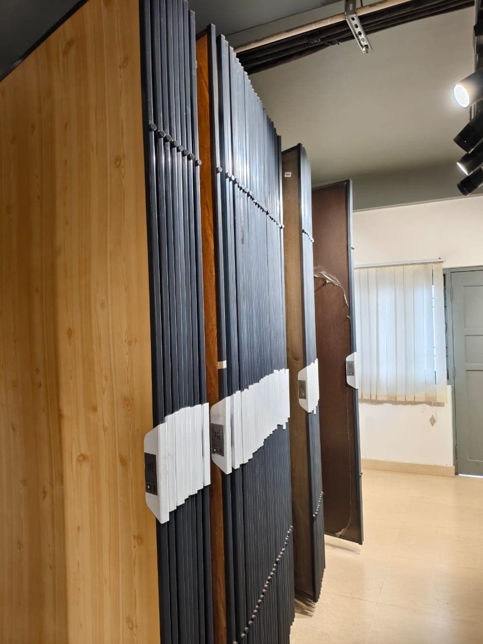 Wood Finish Sample Racks