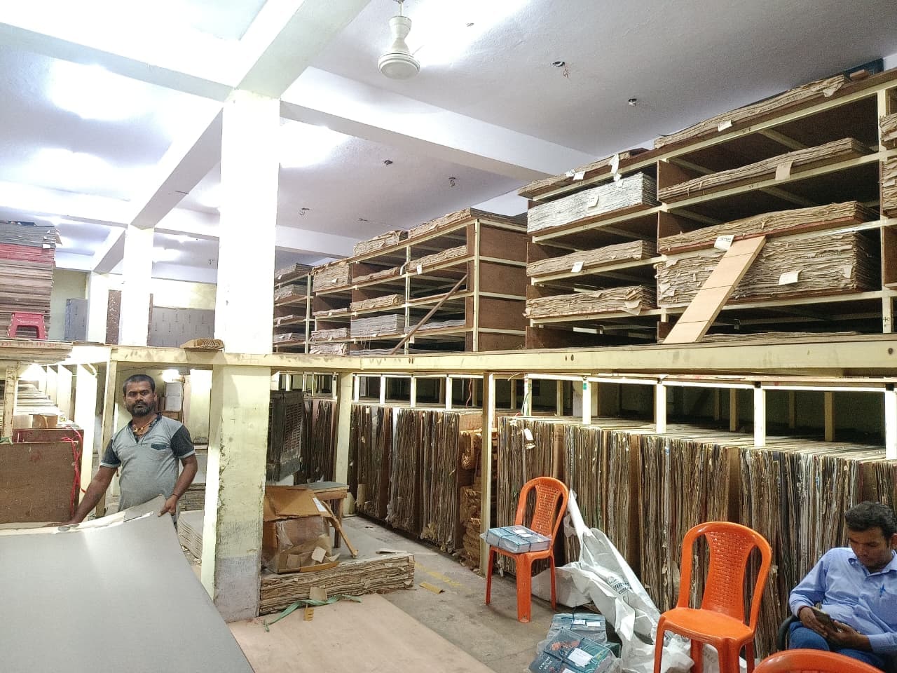 Showroom sample display